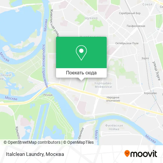 Карта Italclean Laundry