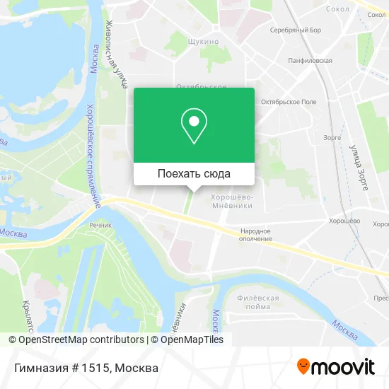 Карта Гимназия # 1515