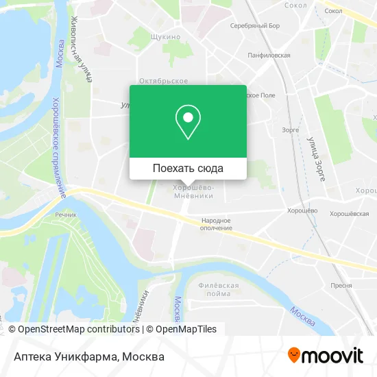 Карта Аптека Уникфарма