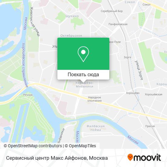 Карта Сервисный центр Макс Айфонов