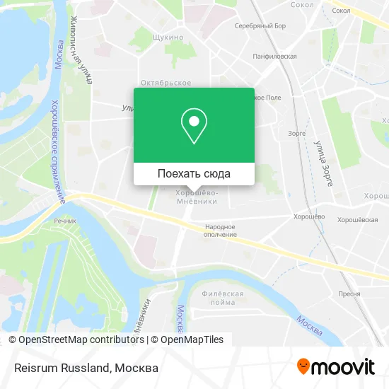 Карта Reisrum Russland