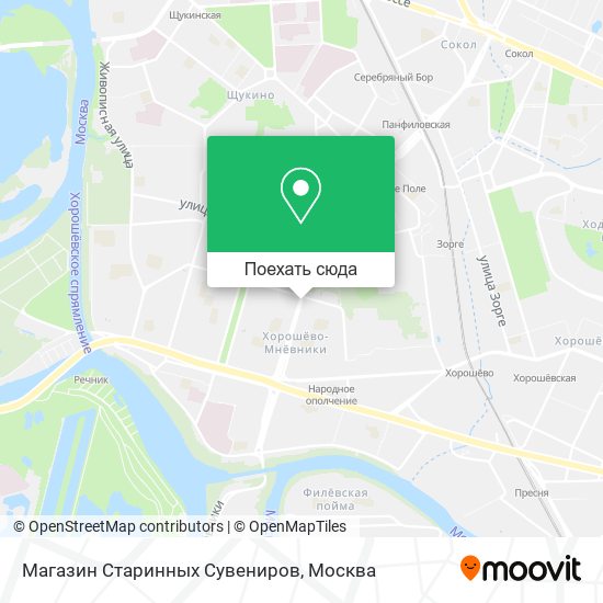 Карта Магазин Старинных Сувениров