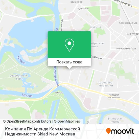 Карта Компания По Аренде Коммерческой Недвижимости Sklad-New
