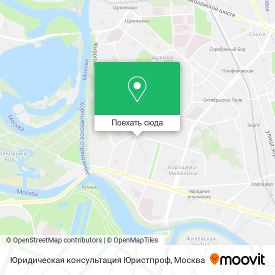 Карта Юридическая консультация Юристпроф