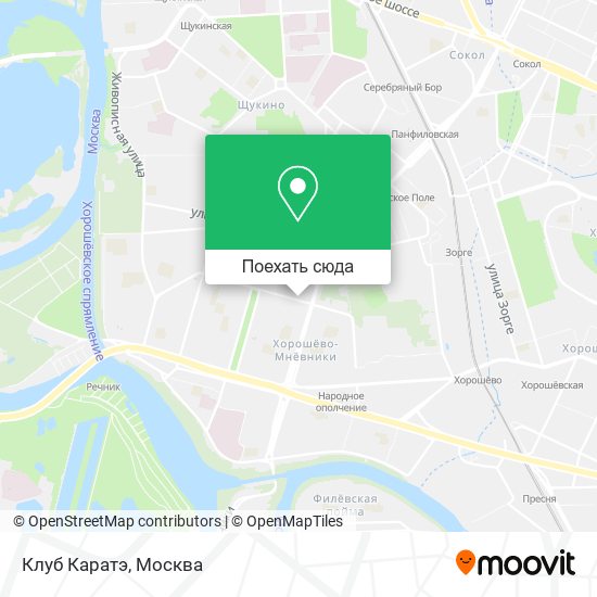 Карта Клуб Каратэ