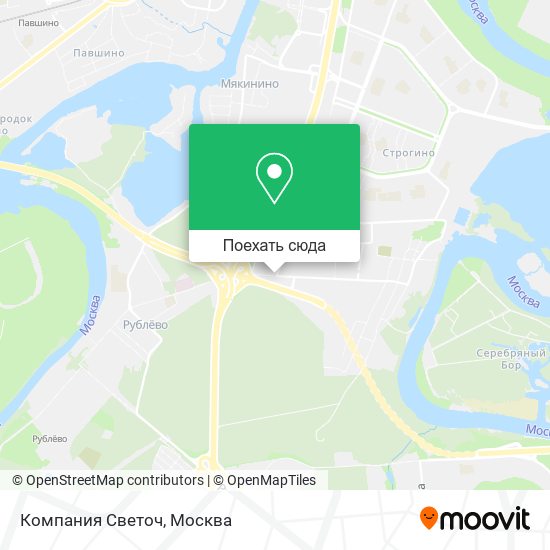 Карта Компания Светоч