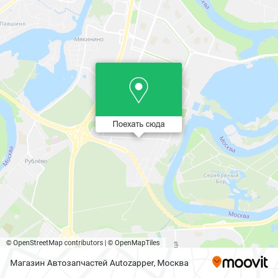Карта Магазин Автозапчастей Autozapper