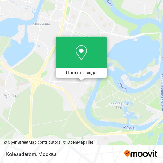 Карта Kolesadarom