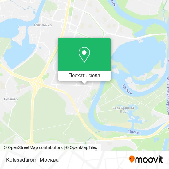 Карта Kolesadarom