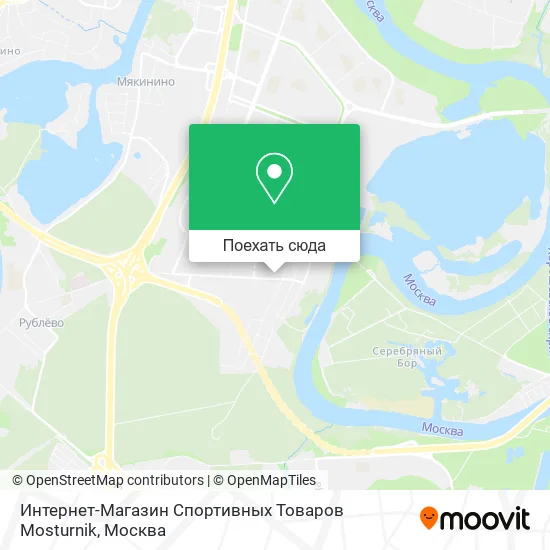 Карта Интернет-Магазин Спортивных Товаров Mosturnik