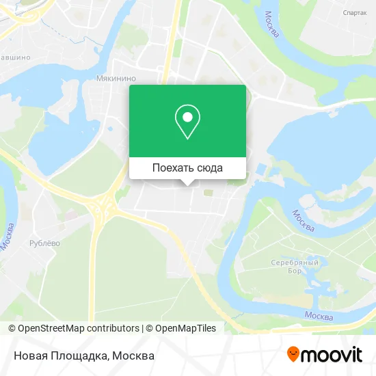 Карта Новая Площадка