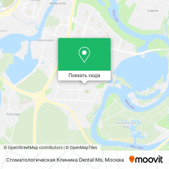 Карта Стоматологическая Клиника Dental-Ms