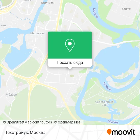 Карта Техстройук