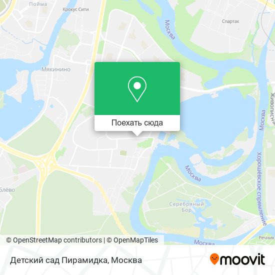 Карта Детский сад Пирамидка