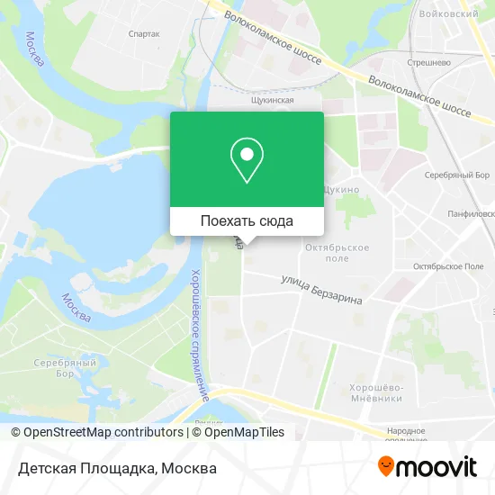 Карта Детская Площадка