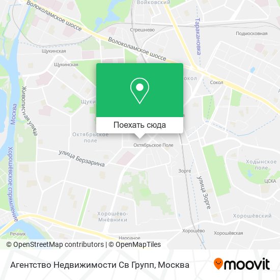 Карта Агентство Недвижимости Св Групп