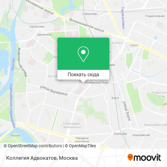 Карта Коллегия Адвокатов