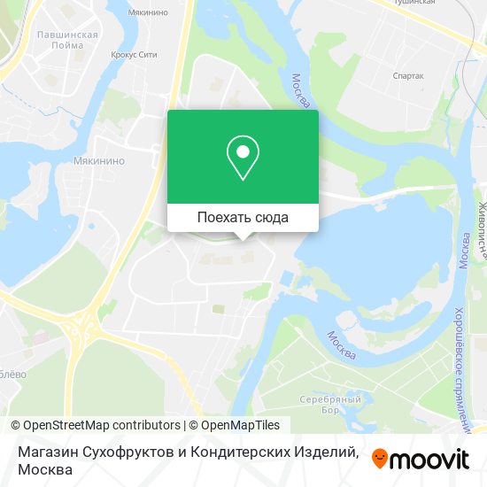 Карта Магазин Сухофруктов и Кондитерских Изделий