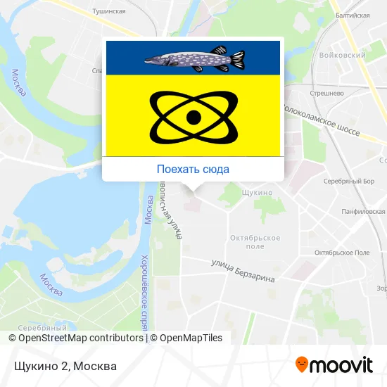 Карта Щукино 2