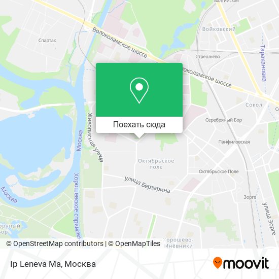 Карта Ip Leneva Ma