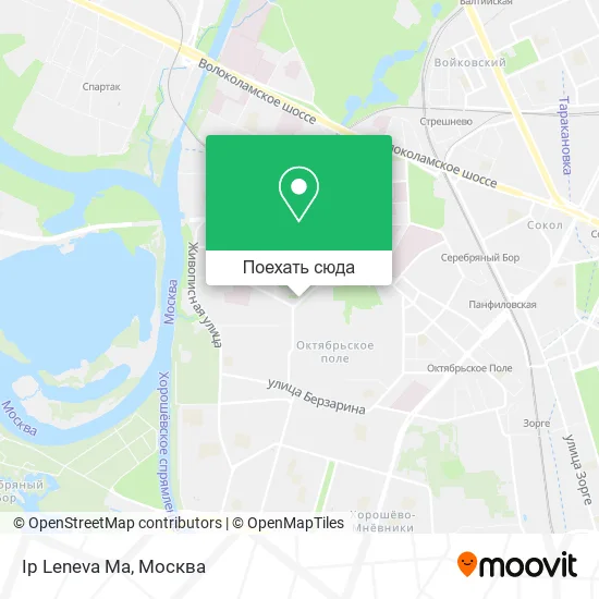 Карта Ip Leneva Ma