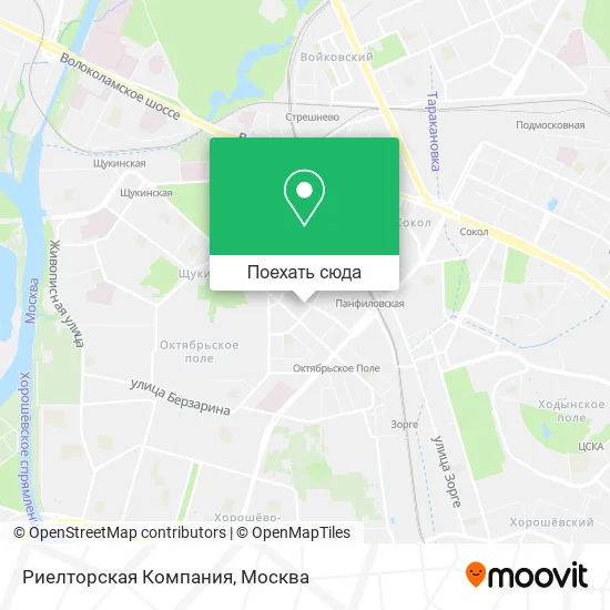 Карта Риелторская Компания