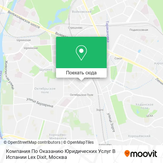 Карта Компания По Оказанию Юридических Услуг В Испании Lex Dixit