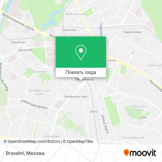 Карта Bravehri