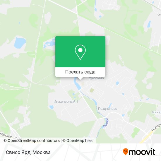 Карта Свисс Ярд