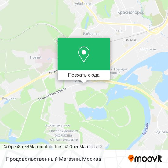 Карта Продовольственный Магазин