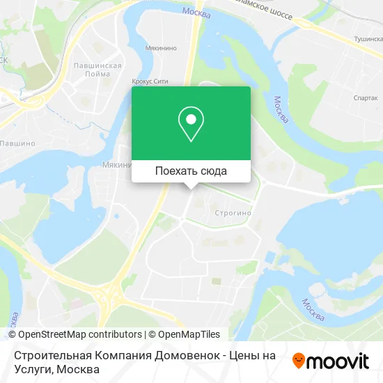 Карта Строительная Компания Домовенок - Цены на Услуги