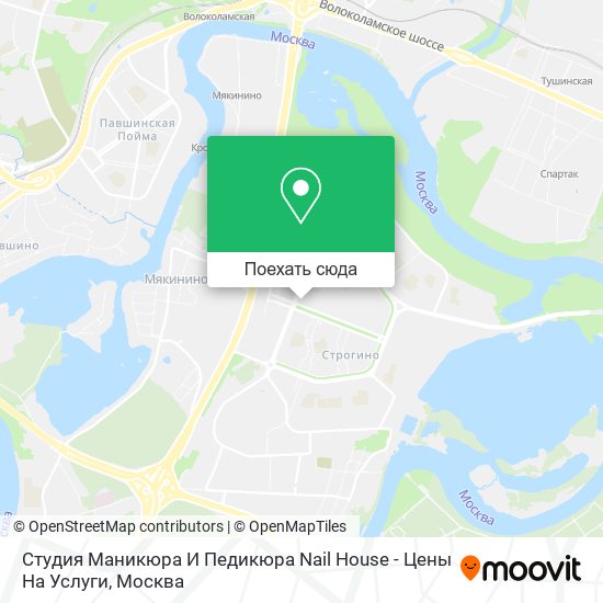 Карта Студия Маникюра И Педикюра Nail House - Цены На Услуги