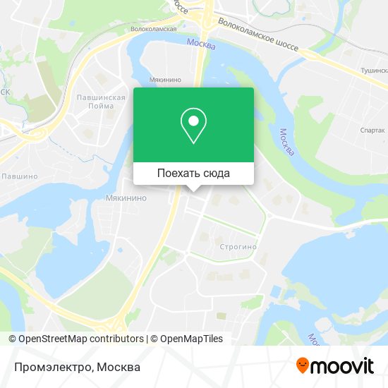 Карта Промэлектро