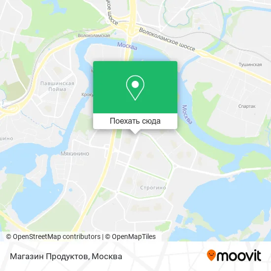 Карта Магазин Продуктов