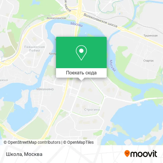 Карта Школа