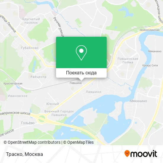 Карта Траско