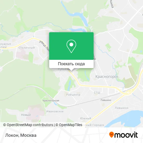 Карта Локон