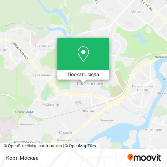 Карта Корт