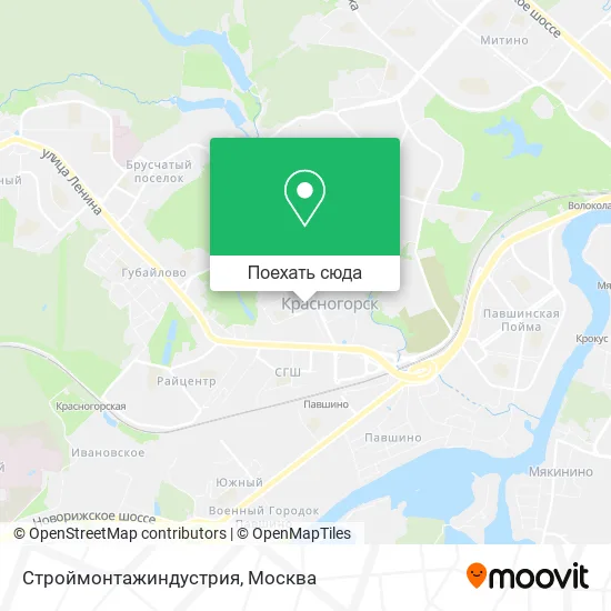 Карта Строймонтажиндустрия