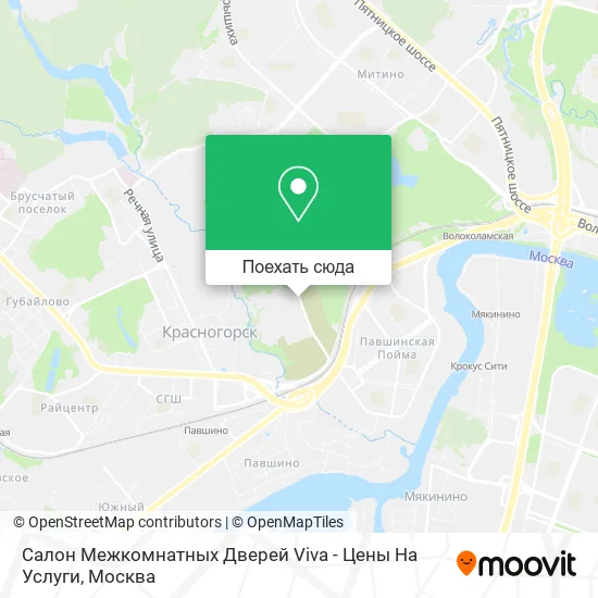 Карта Салон Межкомнатных Дверей Viva - Цены На Услуги