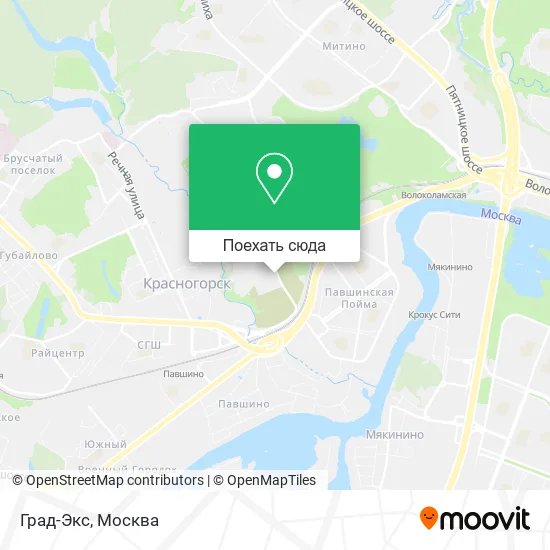 Карта Град-Экс