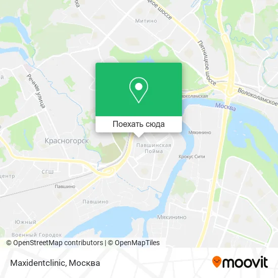 Карта Maxidentclinic