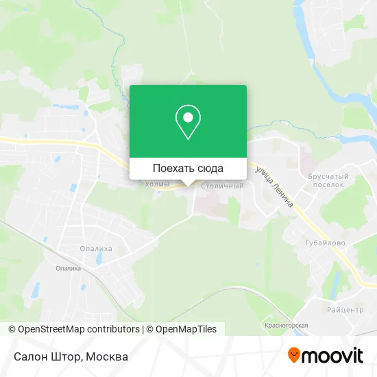 Карта Салон Штор