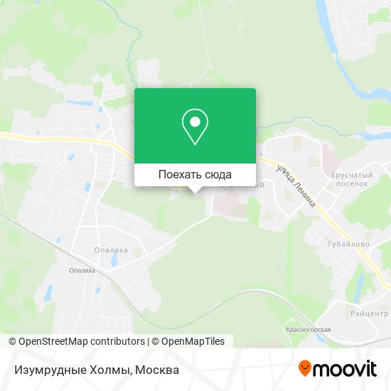 Карта Изумрудные Холмы