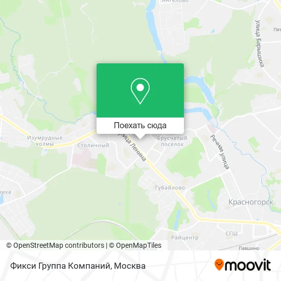 Карта Фикси Группа Компаний