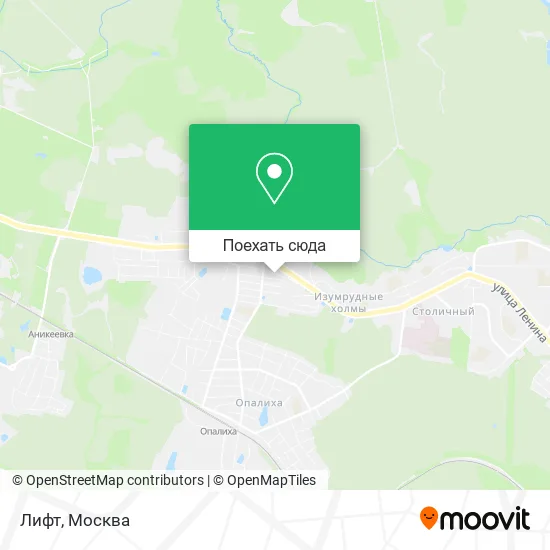 Карта Лифт