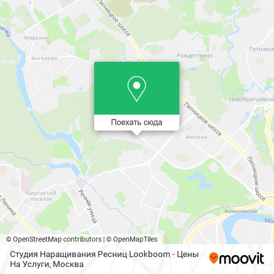 Карта Студия Наращивания Ресниц Lookboom - Цены На Услуги