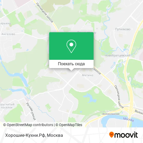 Карта Хорошие-Кухни.Рф