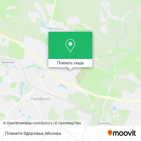 Карта Планета Здоровья