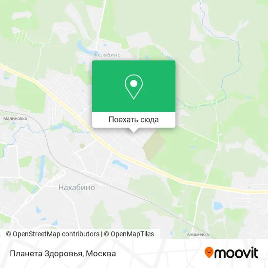 Карта Планета Здоровья